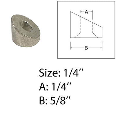 Marine Boat 30 Degree Countersunk Angle Washer Cable Stainless Steel T316