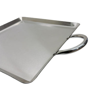 12" Stainless Steel Square Tortilla Warmer Serving Tray Cookware Dishes Decorate