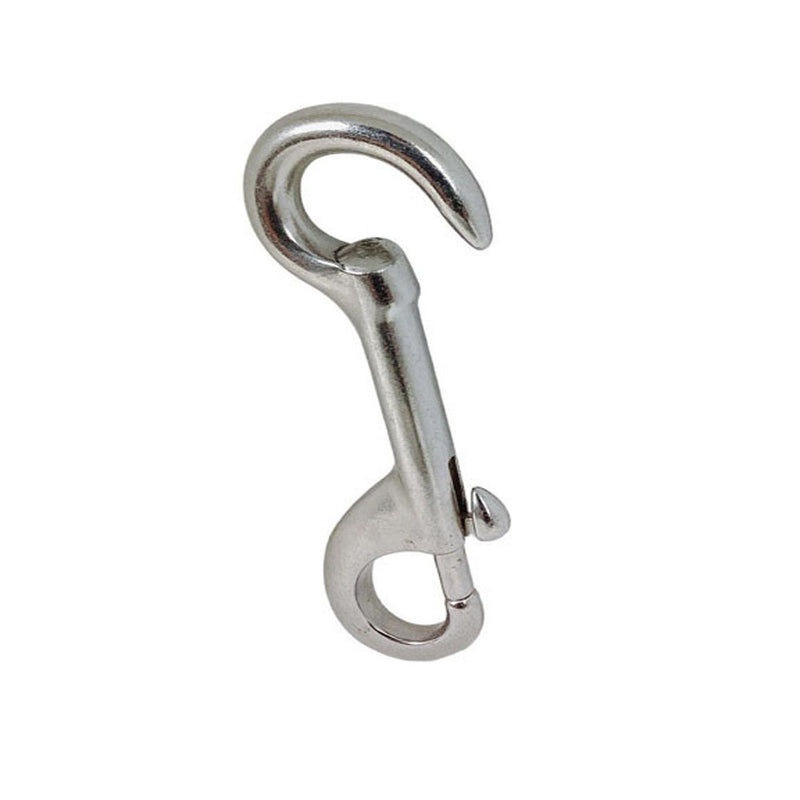 Marine Boat 5"L Bolt Snap Hook Open Eye Bolt Hook Snap Lock Stainless Steel T316