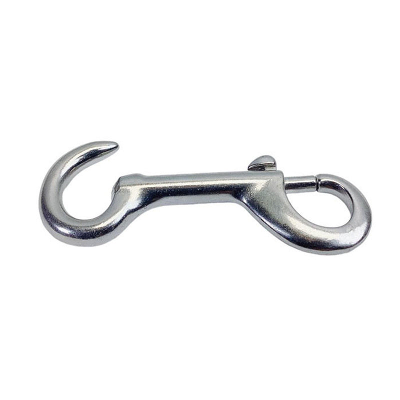 Marine Boat 5"L Bolt Snap Hook Open Eye Bolt Hook Snap Lock Stainless Steel T316