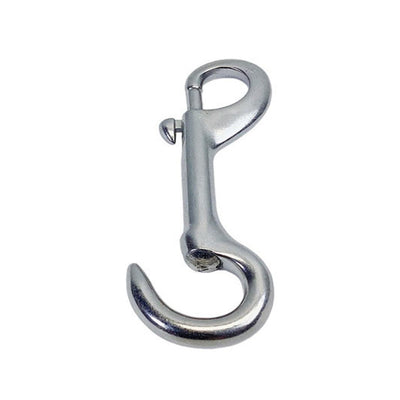 Marine Boat 5"L Bolt Snap Hook Open Eye Bolt Hook Snap Lock Stainless Steel T316