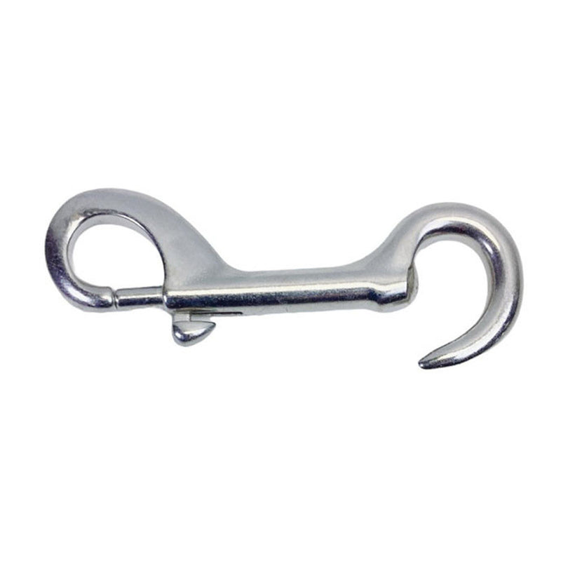 Marine Boat 5"L Bolt Snap Hook Open Eye Bolt Hook Snap Lock Stainless Steel T316