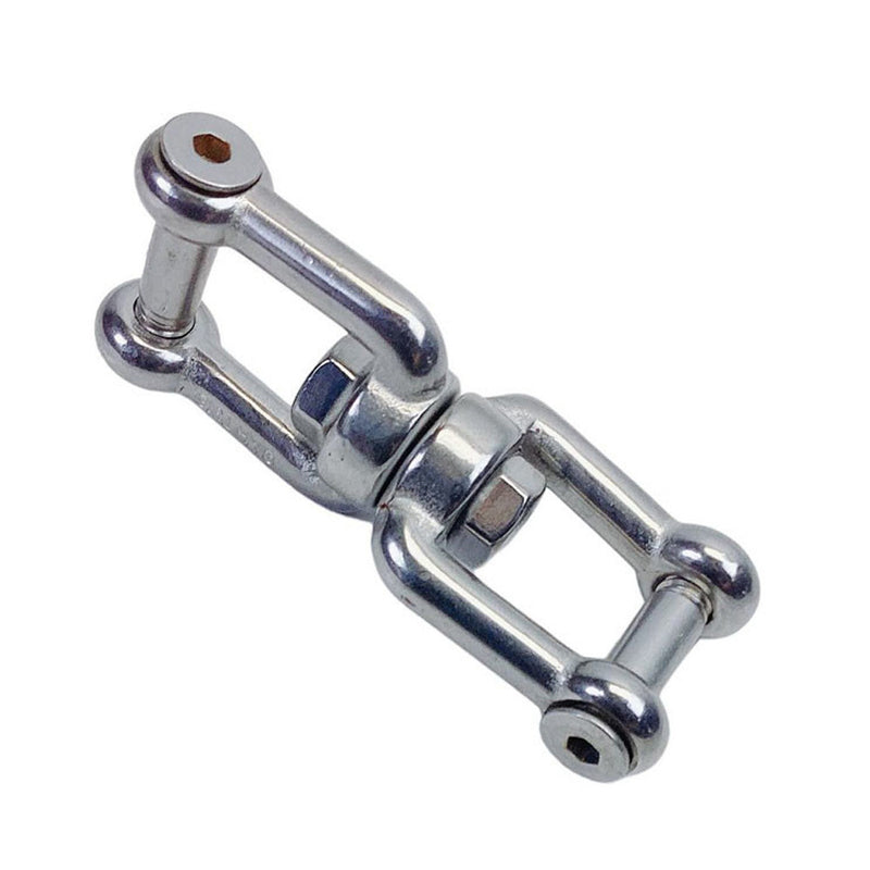 Jaw Jaw Swivel Anchor Connector T316 Stainless Steel Flush Pin Marine Boat