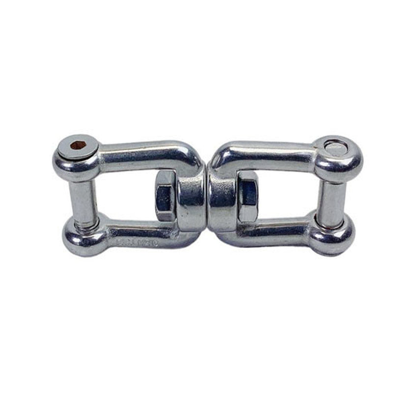 Jaw Jaw Swivel Anchor Connector T316 Stainless Steel Flush Pin Marine Boat