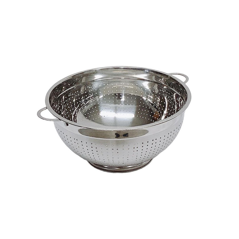 13" Stainless Steel Colander with Handle, Food Strainer Basket,Colander Bowl