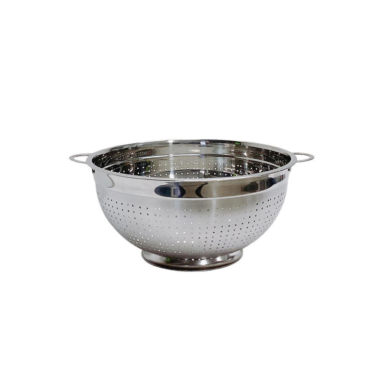 13" Stainless Steel Colander with Handle, Food Strainer Basket,Colander Bowl