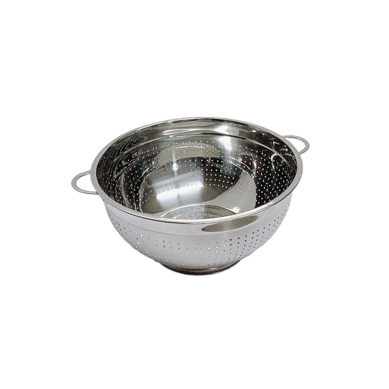 13" Stainless Steel Colander with Handle, Food Strainer Basket,Colander Bowl