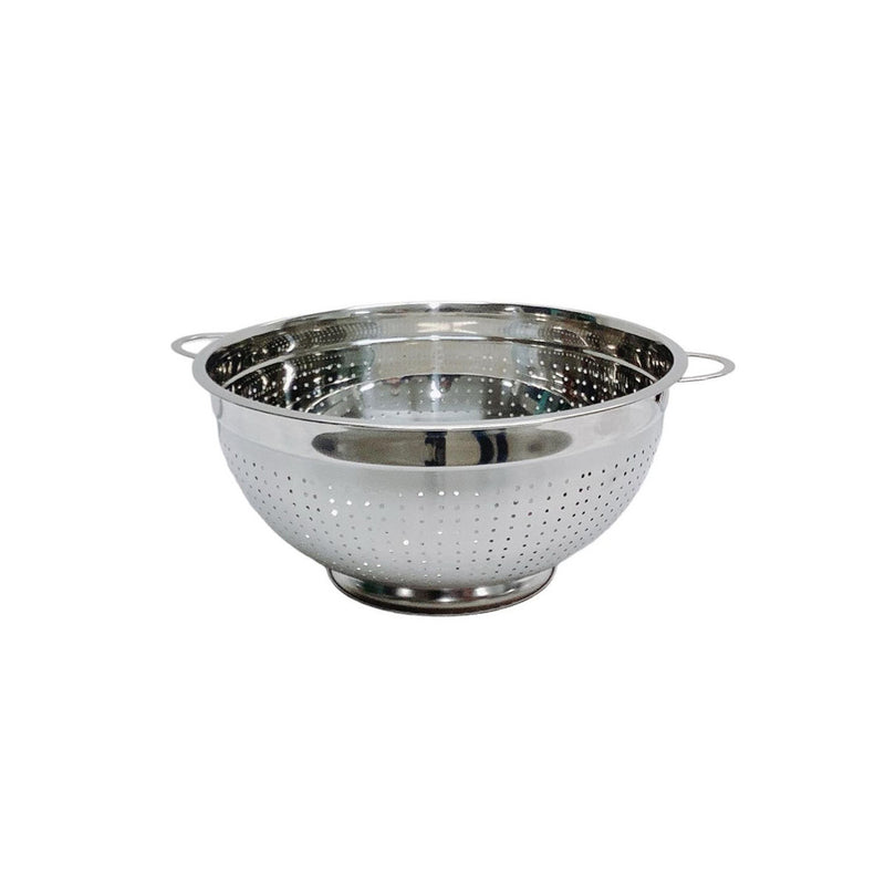 13" Stainless Steel Colander with Handle, Food Strainer Basket,Colander Bowl