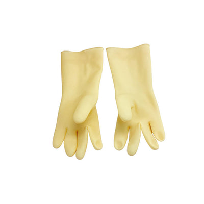 2 Pairs 13.5" Cleaning Gloves, Reusable Rubber Dish Gloves,Latex Non-Slip Gloves