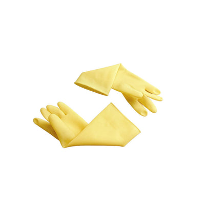 2 Pairs 13.5" Cleaning Gloves, Reusable Rubber Dish Gloves,Latex Non-Slip Gloves