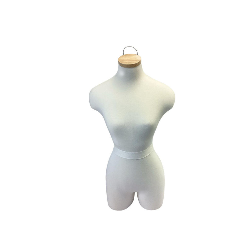 Hanging Female Form Half Legs Mannequin Torso Form Neck Block for Display,Sewing