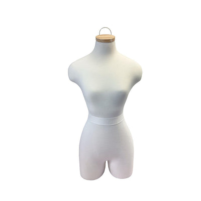 Hanging Female Form Half Legs Mannequin Torso Form Neck Block for Display,Sewing