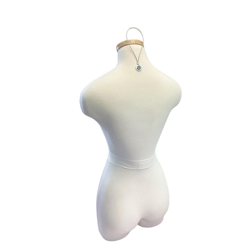 Hanging Female Form Half Legs Mannequin Torso Form Neck Block for Display,Sewing