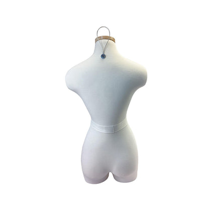 Hanging Female Form Half Legs Mannequin Torso Form Neck Block for Display,Sewing