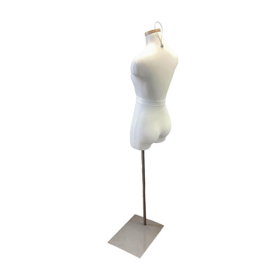 Hanging Female Form Half Legs Mannequin Torso Neckblock W/Stand for Display