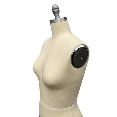 Female Fashion Dressmaker Dress Form Mannequin Size 4, Shoulders are Collapsible