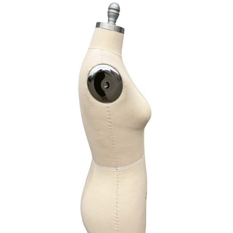 Female Fashion Dressmaker Dress Form Mannequin Size 4, Shoulders are Collapsible