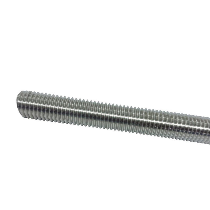 Stainless Steel Fully Threaded Rod, Bar Stud Screw Length Silver 6 Ft. Long