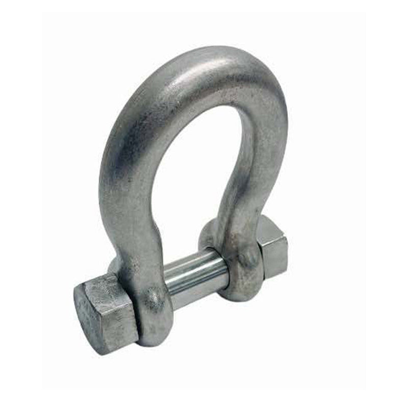 Bolt Pin Anchor Shackle, T316 Stainless Steel, Drop Forged