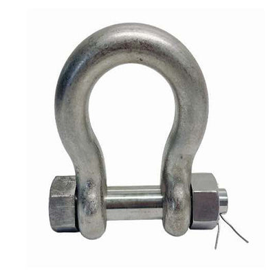 Bolt Pin Anchor Shackle, T316 Stainless Steel, Drop Forged