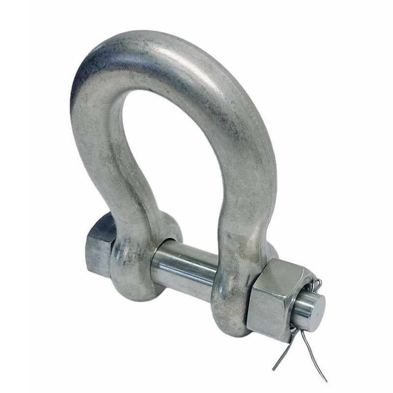 Bolt Pin Anchor Shackle, T316 Stainless Steel, Drop Forged