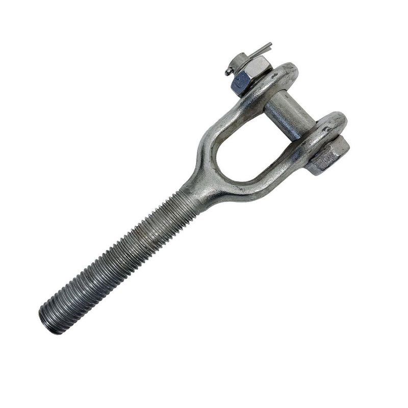 1" Drop Forged Turnbuckle Jaw RIGHT HAND Thread 8000 Lb WLL Stainless Steel T316