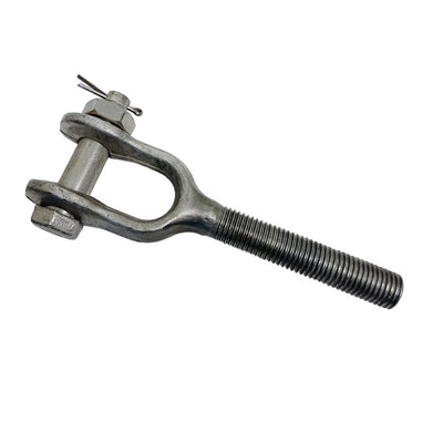 1" Drop Forged Turnbuckle Jaw RIGHT HAND Thread 8000 Lb WLL Stainless Steel T316