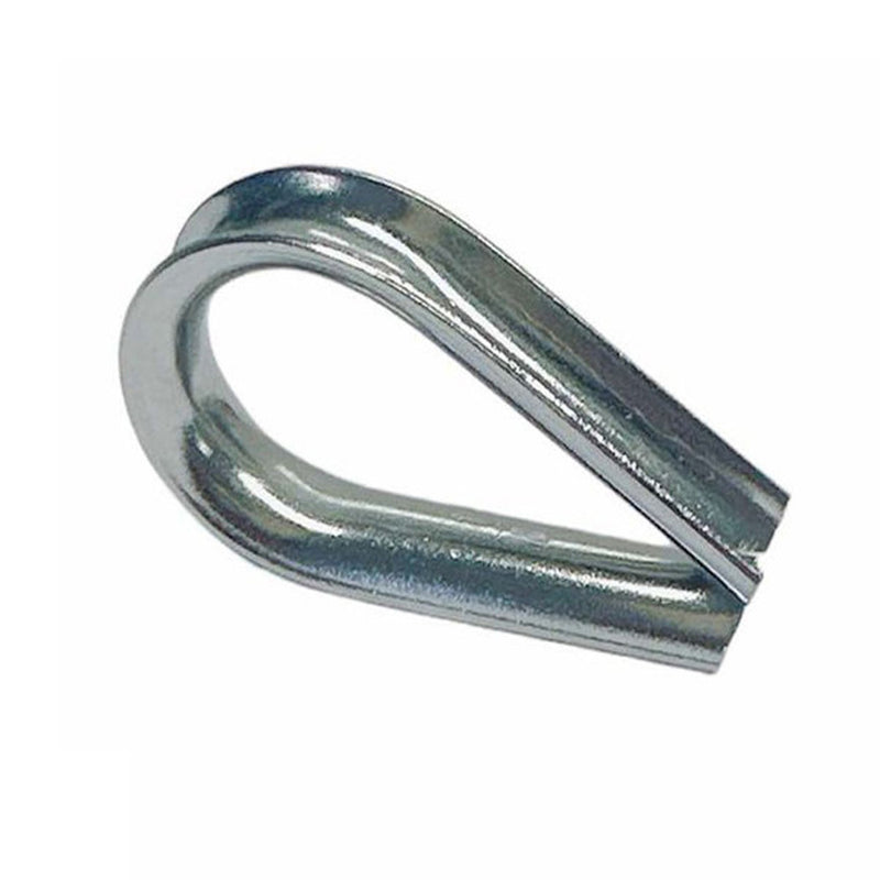 1 Pc 1/4" Stainless Steel 316 Wire Rope Thimble Commercial Light Duty