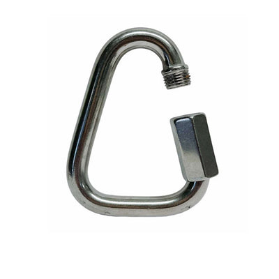 Delta Quick Links 15/32" Stainless Steel T316 Triangle Carabiner 3,200 Lbs WLL