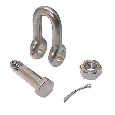 T316 Stainless Steel Marine Bolt Screw Pin Chain Shackle D Anchor