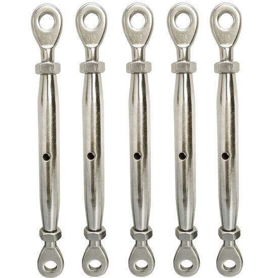 T316 Stainless Steel Closed Body Eye Eye Turnbuckle