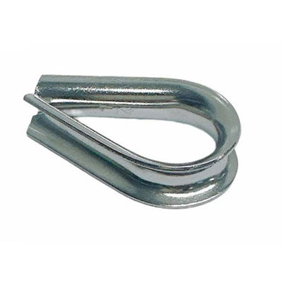 Stainless Steel 316 Light Duty Wire Rope Thimble Marine Rigging