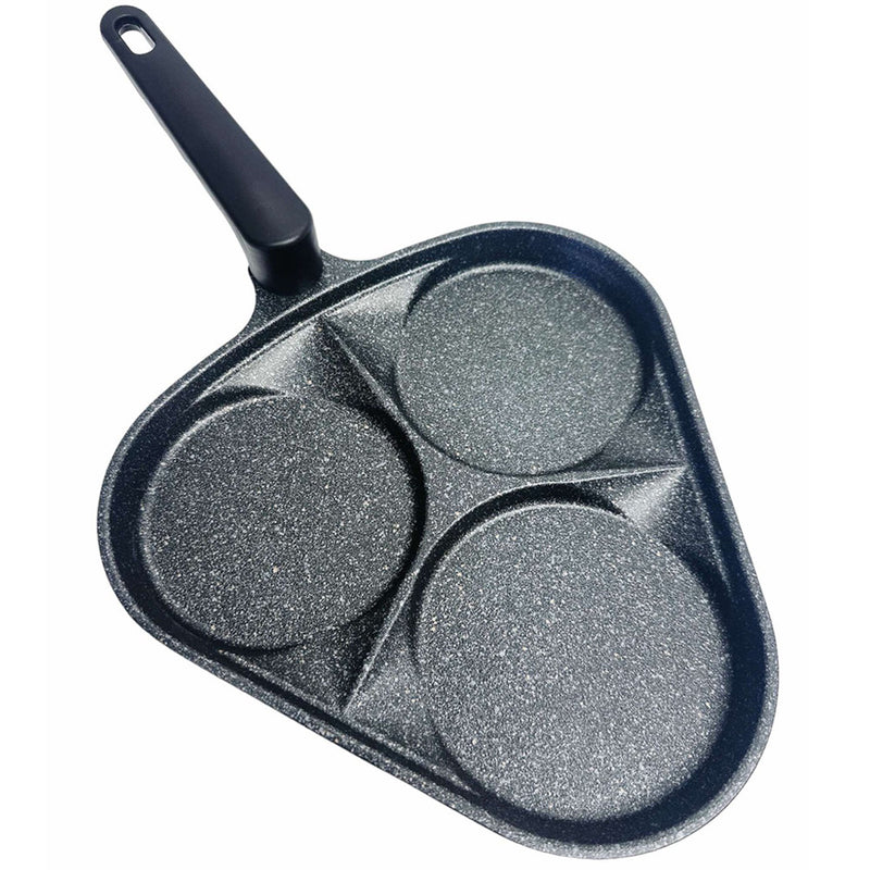 MADE IN KOREA Egg Frying Pan 3-Cup Nonstick 5 Layer Marble Egg Cooker Omelet Pan