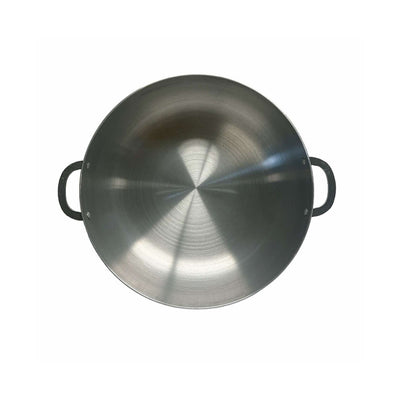 14 Qt Aluminum Caldero Stock Pot, Cooking Dutch Oven With Glass Lid,Satin Finish