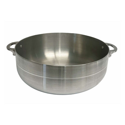 14 Qt Aluminum Caldero Stock Pot, Cooking Dutch Oven With Glass Lid,Satin Finish