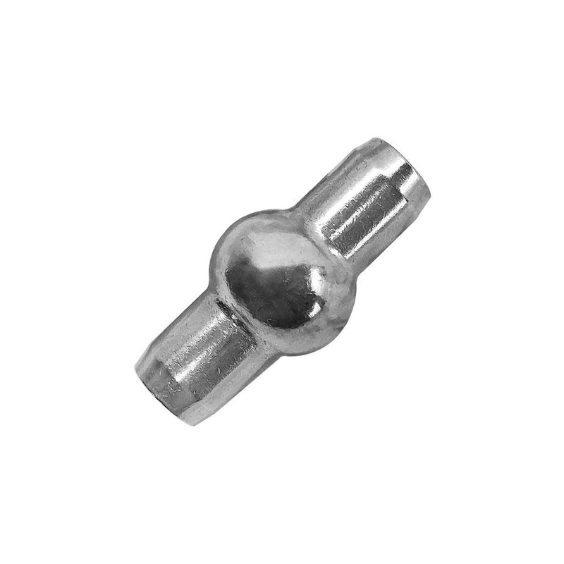 Stainless Steel 316 Double Shank Ball Swage Fitting Industrial Wire Rope