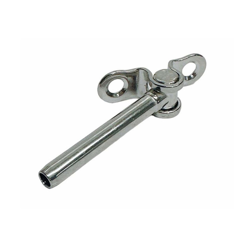 316 Stainless Steel 3/16" Marine Deck Swage Toggle Turnbuckle Stud Cable Railing