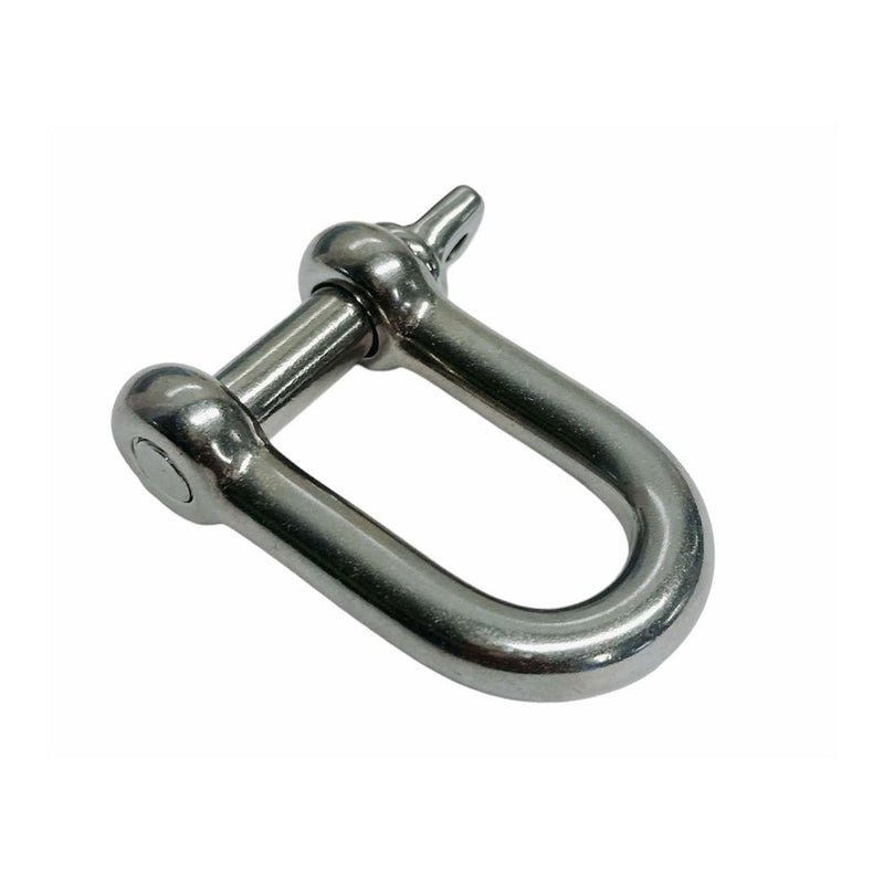 Stainless Steel D Chain Shackle with Screw Pin