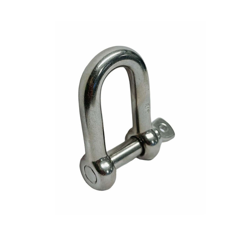 Stainless Steel D Chain Shackle with Screw Pin