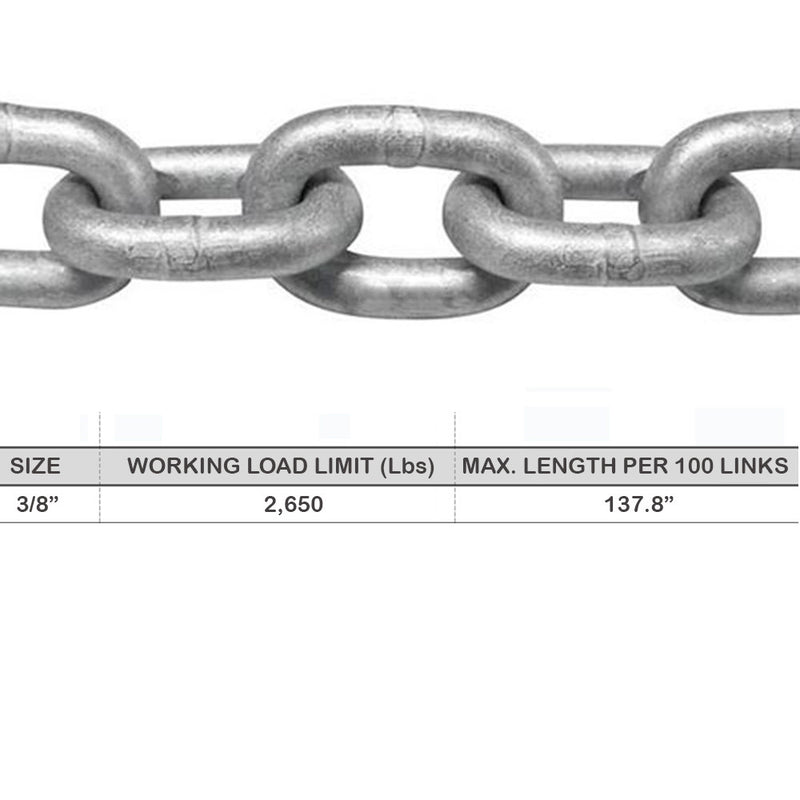 Grade 30 Hot Dip Galvanized Steel Proof Coil Chain