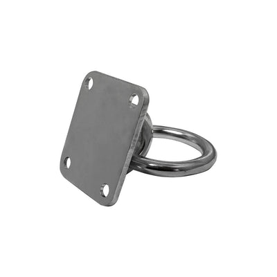 Marine hardware Stainless Steel 304 Square Pad Eye Plate With Ring Welded Formed Boat Rigging