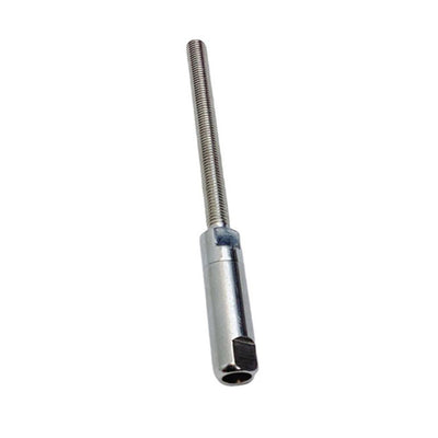 Fully Threaded Push & Go Swageless Lag For 1/8",3/16", 1/4" Cable Rail Stainless Steel T316