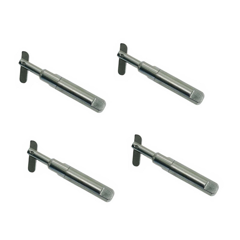 Marine 1/8" Push And Go Swageless Drop Pin 1/8" Cable T316 Stainless Steel 4 Pcs