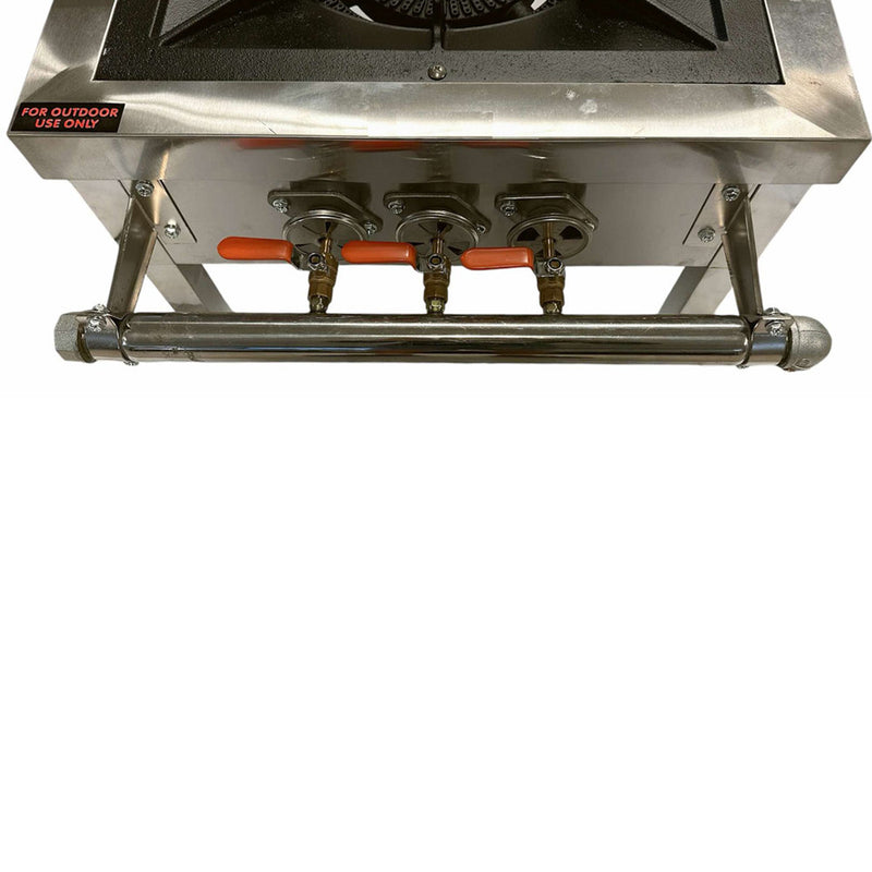 150K BTU HD Propane Stove Burner Outdoor Burner with Adjustable 20 Psi Regulator