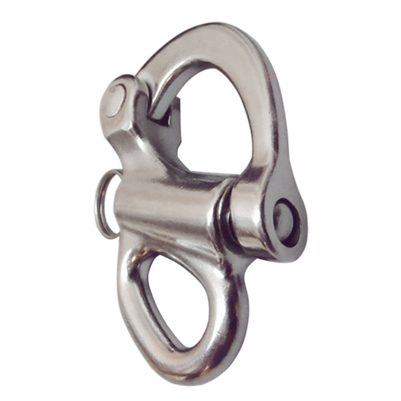 Stainless Steel 316 Fixed Eye Snap Shackle Sailboat Quick Release Locking