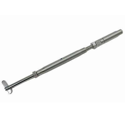 Marine 3/16" Push And Go Drop Pin Turnbuckle 1/4"-20 Thread T316 Stainless Steel