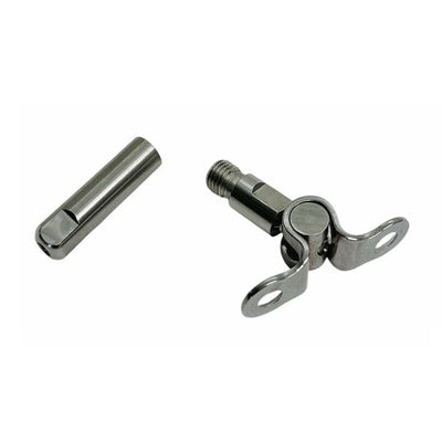 Marine Push And Go Swageless Deck Toggle For Cable Wire T316 Stainless Steel