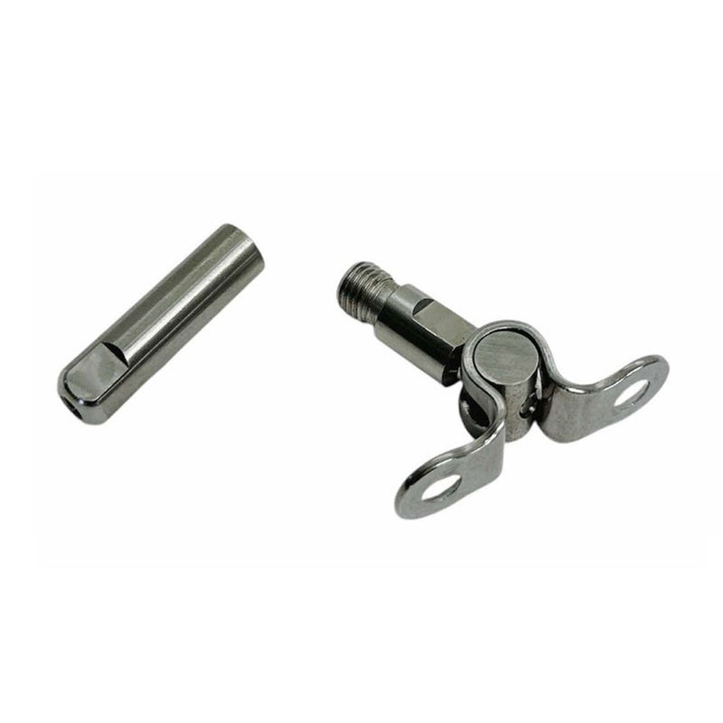 Marine Push And Go Swageless Deck Toggle For Cable Wire T316 Stainless Steel