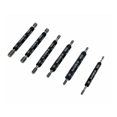 Double End Thread Plug Gauge 10PC End Go & No Go Class Taper Lock Design