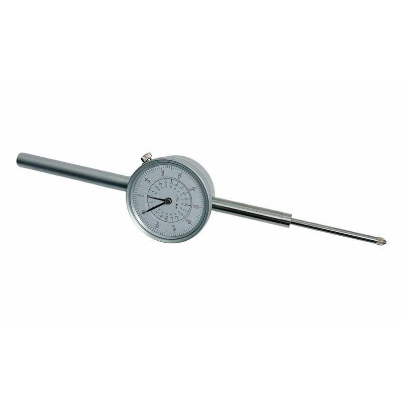 2"/0.001" Dial Indicator Smooth Movement Action Carbide Anvil AGD Spec, Lug Back